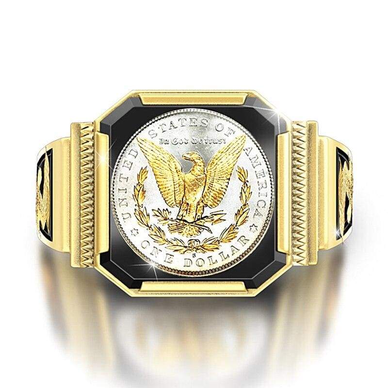 Anel De Águia Vintage Feminino