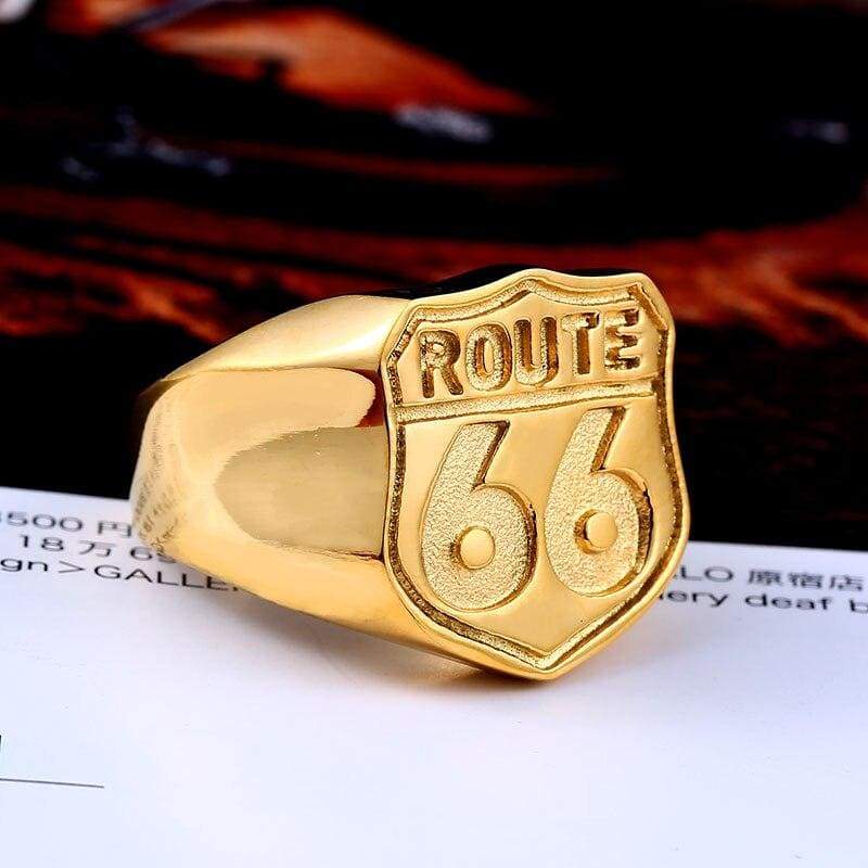 Anel Vintage Rota 66