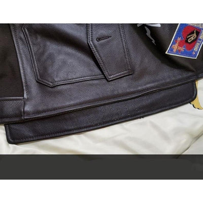 Jaqueta Bomber Americana Vintage Da Segunda Guerra Mundial