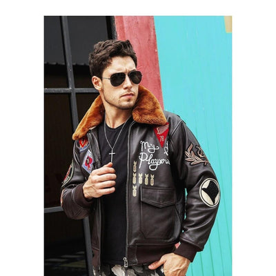 Jaqueta Bomber Americana Vintage Da Segunda Guerra Mundial