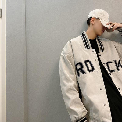 Jaqueta De Beisebol Americana Vintage