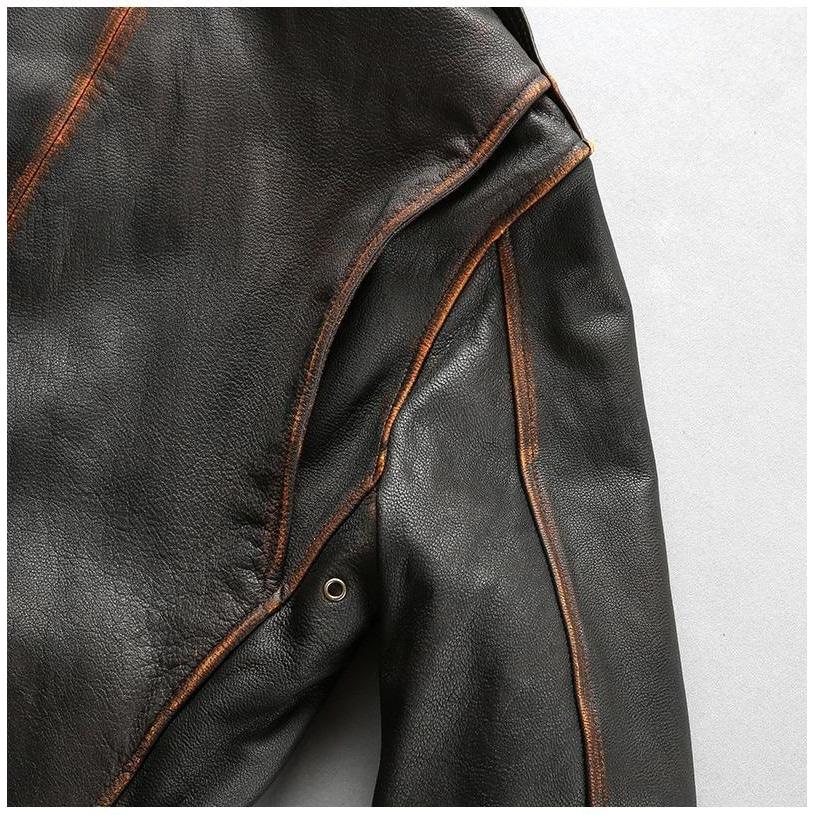 Jaqueta Vintage De Piloto De Caça Americano