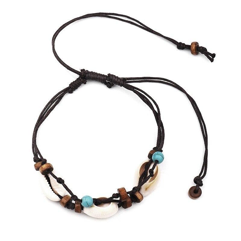 Pulseira De Tornozelo Vintage Feminina Indiana