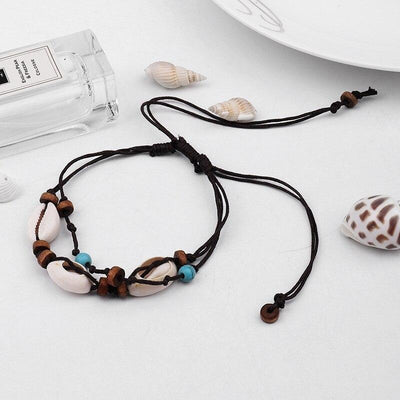 Pulseira De Tornozelo Vintage Feminina Indiana