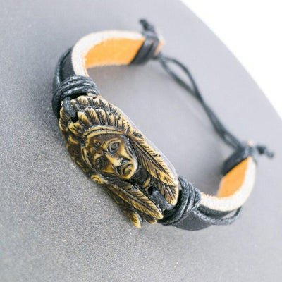 Pulseira Masculina Indiana Vintage