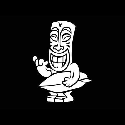 Adesivos Vintage De Surfe Do Havaí