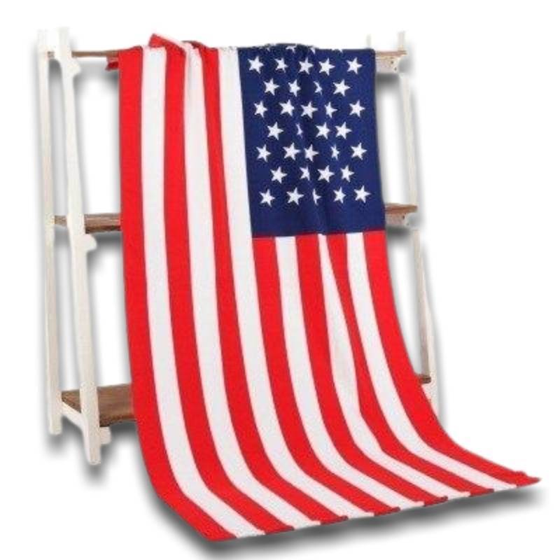 Toalha De Praia Vintage Dos Eua