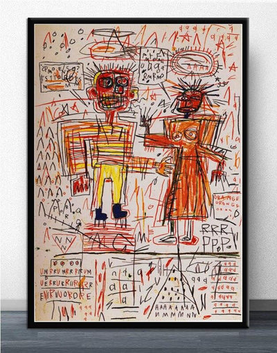 Pintura Vintage Abstrata