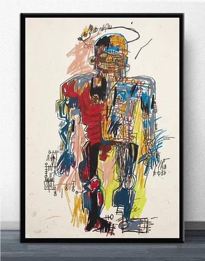 Pintura Vintage Abstrata