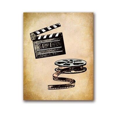Pintura Vintage De Cinema