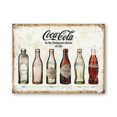 Pintura Vintage Da Coca-Cola