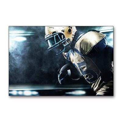 Pintura Vintage De Futebol Americano