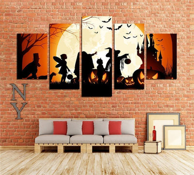 Pintura Vintage De Halloween