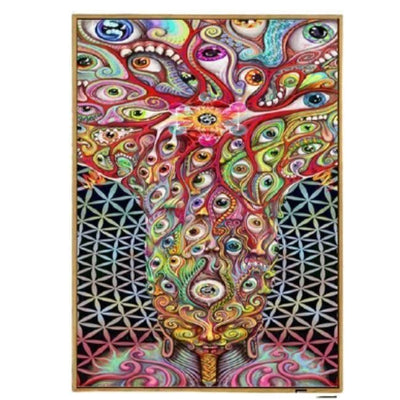 Pintura Hippie Vintage