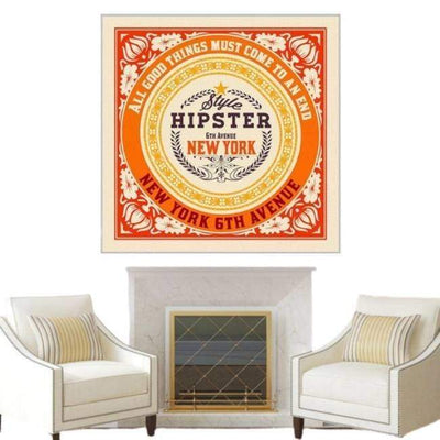 Pintura Moderna Vintage