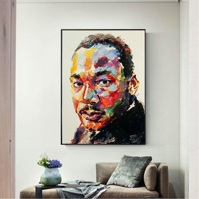 Pintura Vintage De Martin Luther King