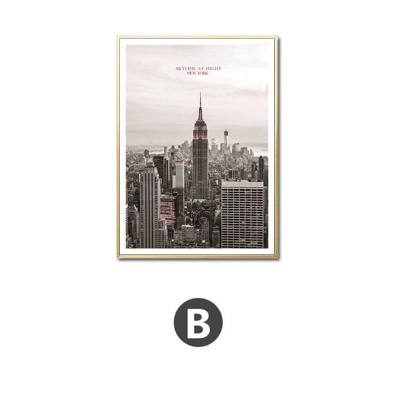 Pintura Vintage De Rosas De Nova York