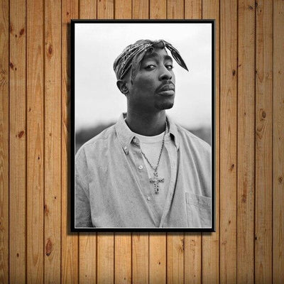 Pintura Vintage De Tupac