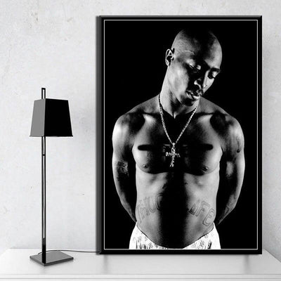 Pintura Vintage De Tupac