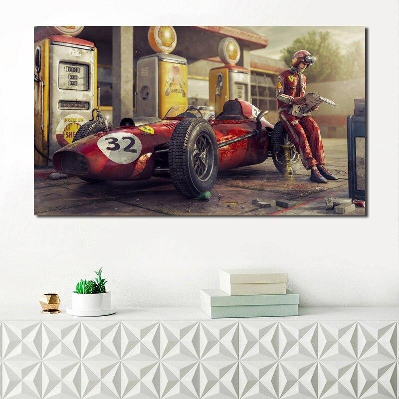 Pintura Vintage Americana