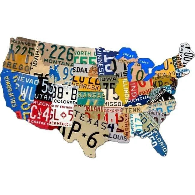 Placas de Matrícula Americanas