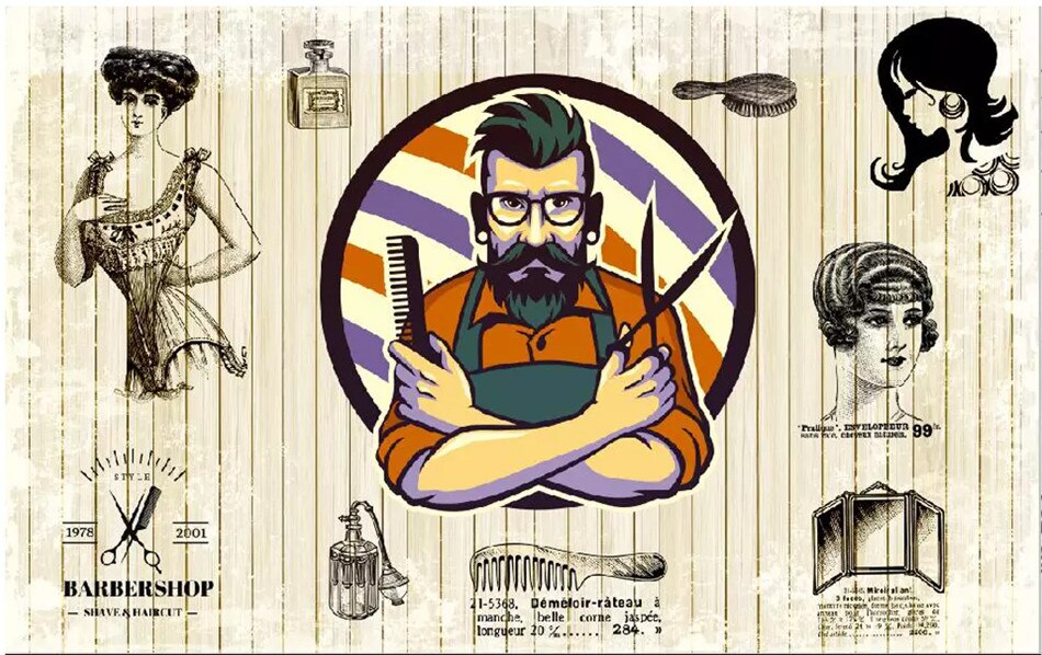 Papel De Parede Estilo Retrô