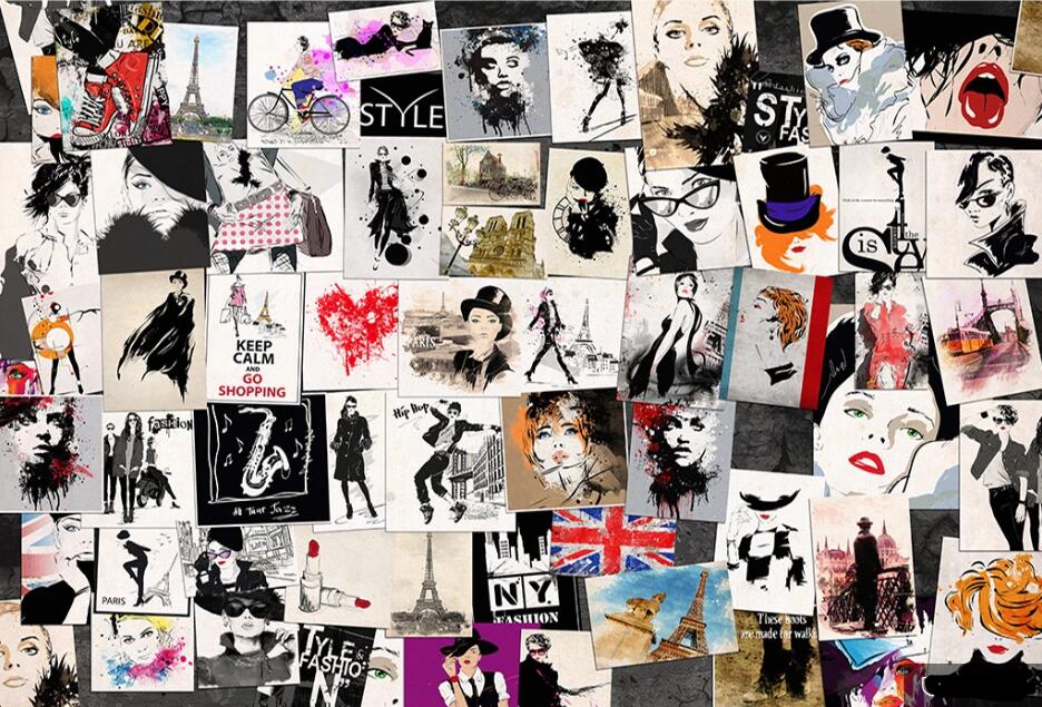 Papel De Parede Vintage De 1970