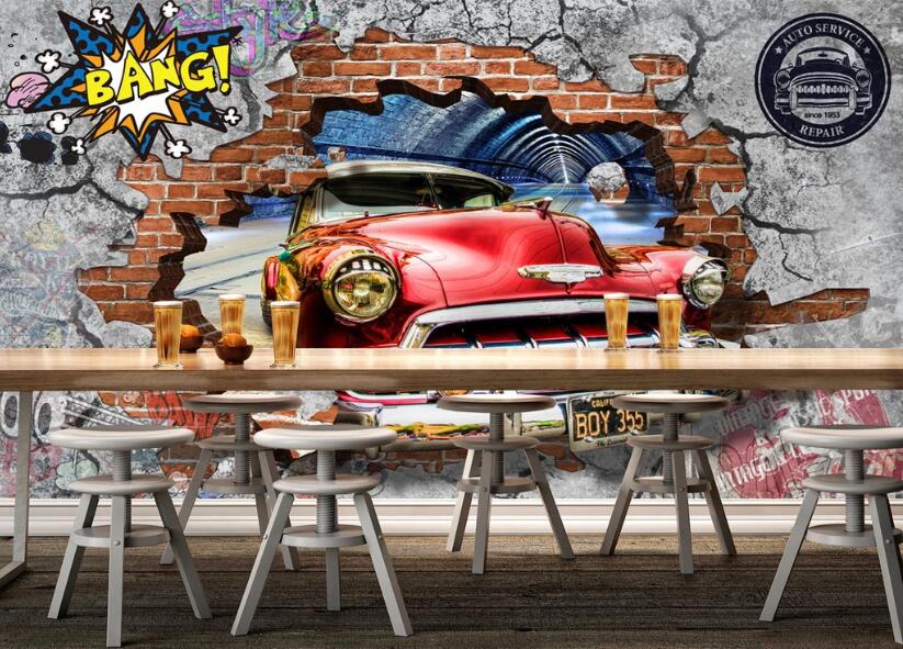 Papel De Parede Retrô