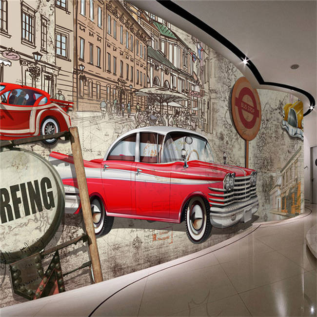 Papel De Parede Retrô