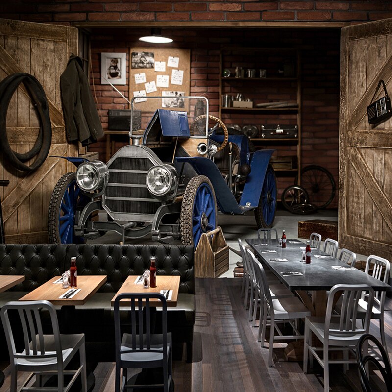 Papel De Parede Adesivo Vintage