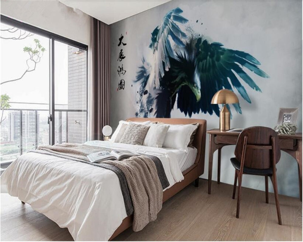 Papel De Parede Vintage De Pássaros