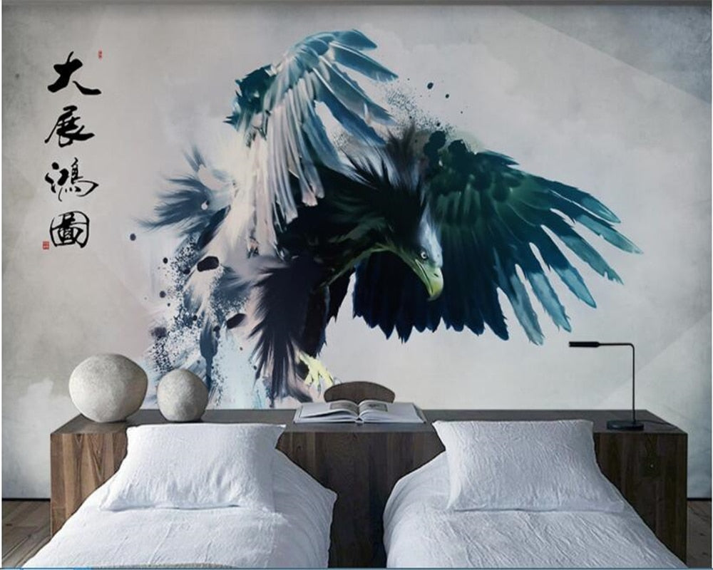 Papel De Parede Vintage De Pássaros