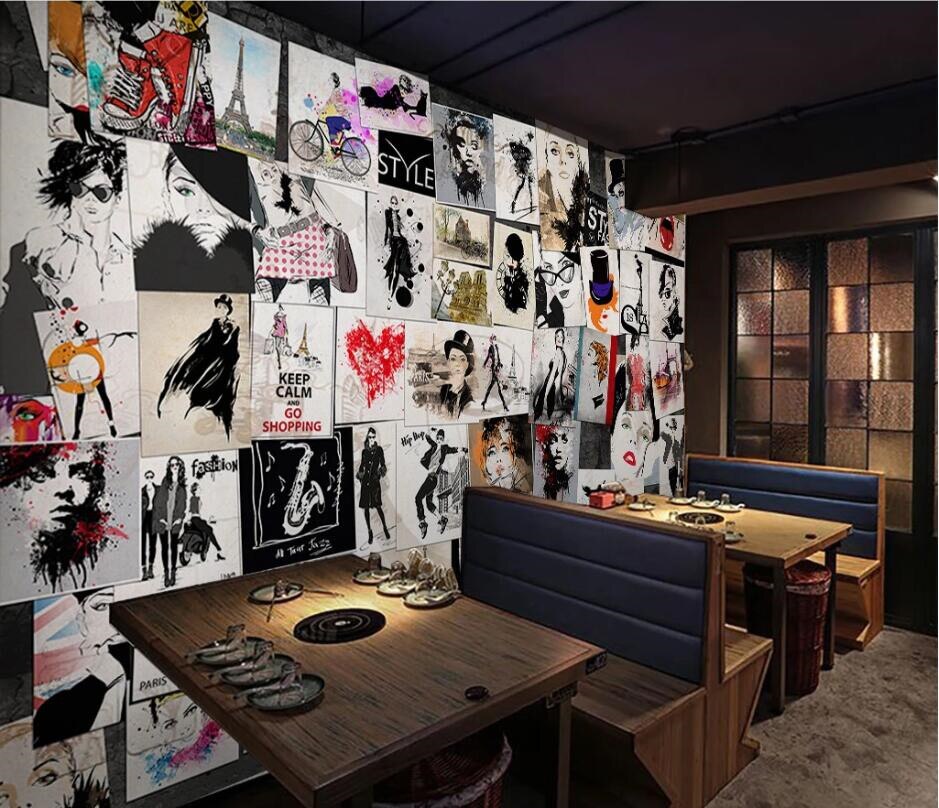 Papel De Parede Vintage De 1970