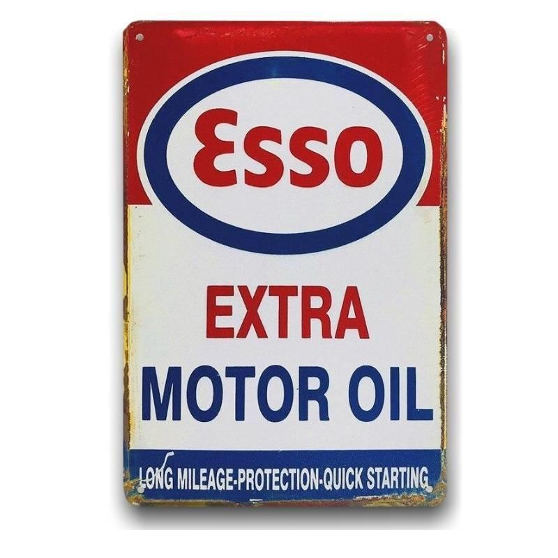Pôster Vintage Esso