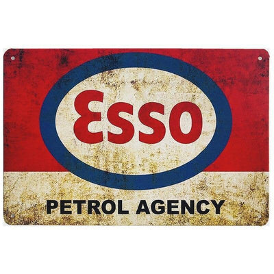 Pôster Vintage Esso