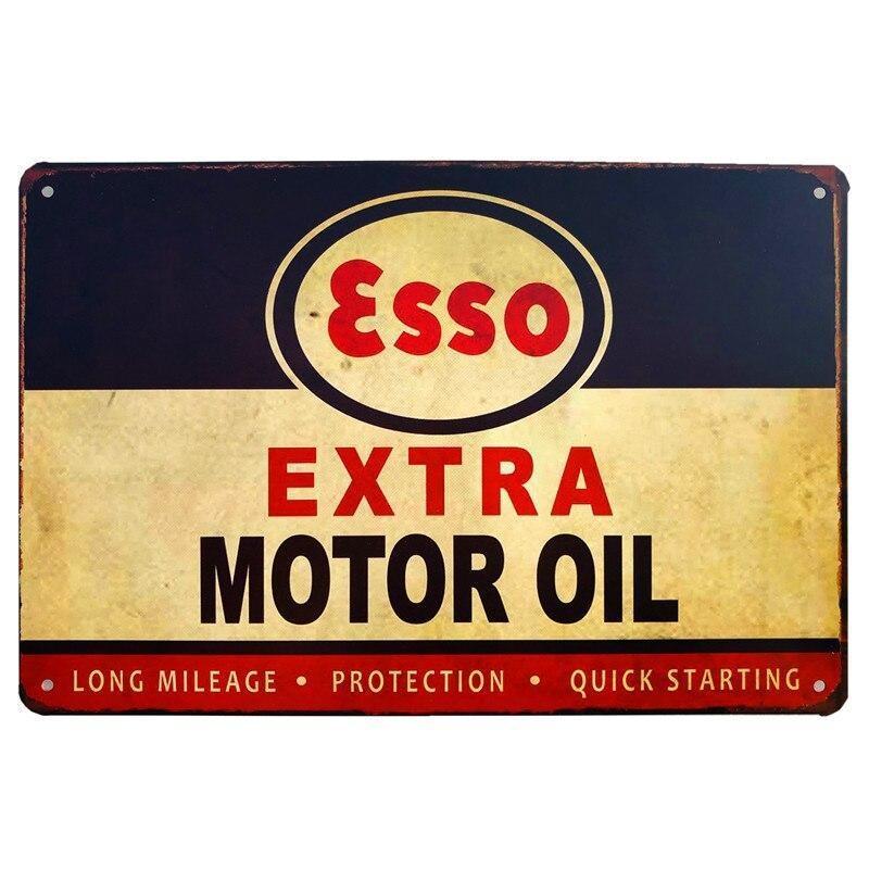 Pôster Vintage Esso