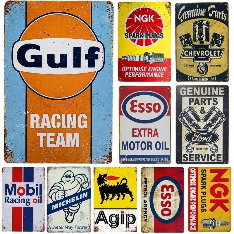 Pôster Vintage Esso