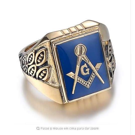 Anel Maçônico Vintage
