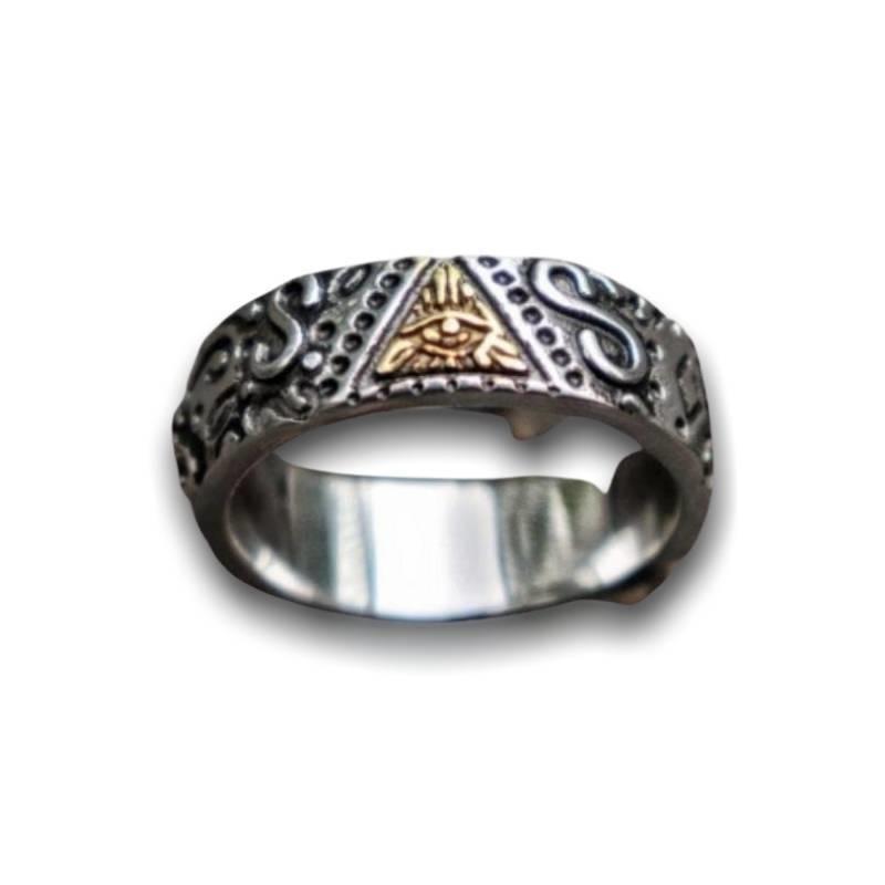 Anel Maçônico Vintage Discreto