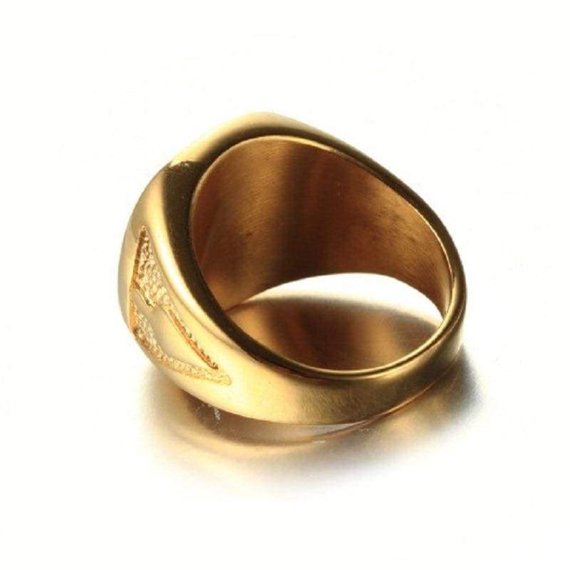 Anel Maçônico Vintage Para Homens