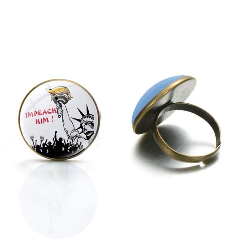 Anel Vintage Da Cidade De Nova York