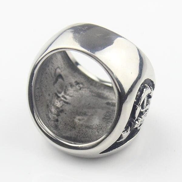 Anel Vintage Da Marinha Dos Eua