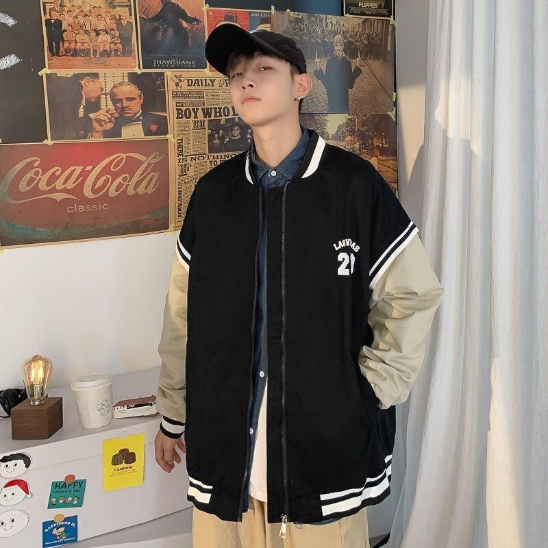 Jaqueta De Beisebol Americana Vintage Masculina