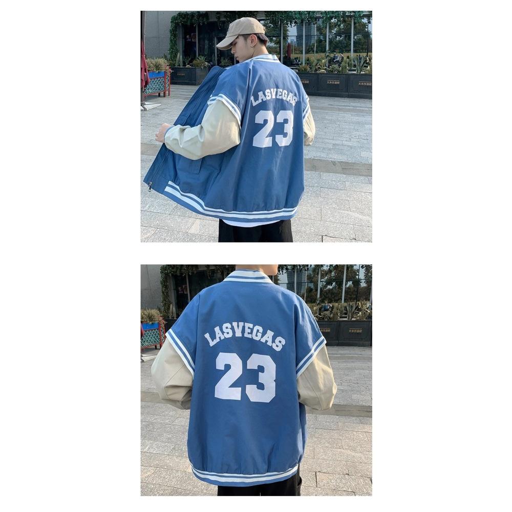 Jaqueta De Beisebol Americana Vintage Masculina