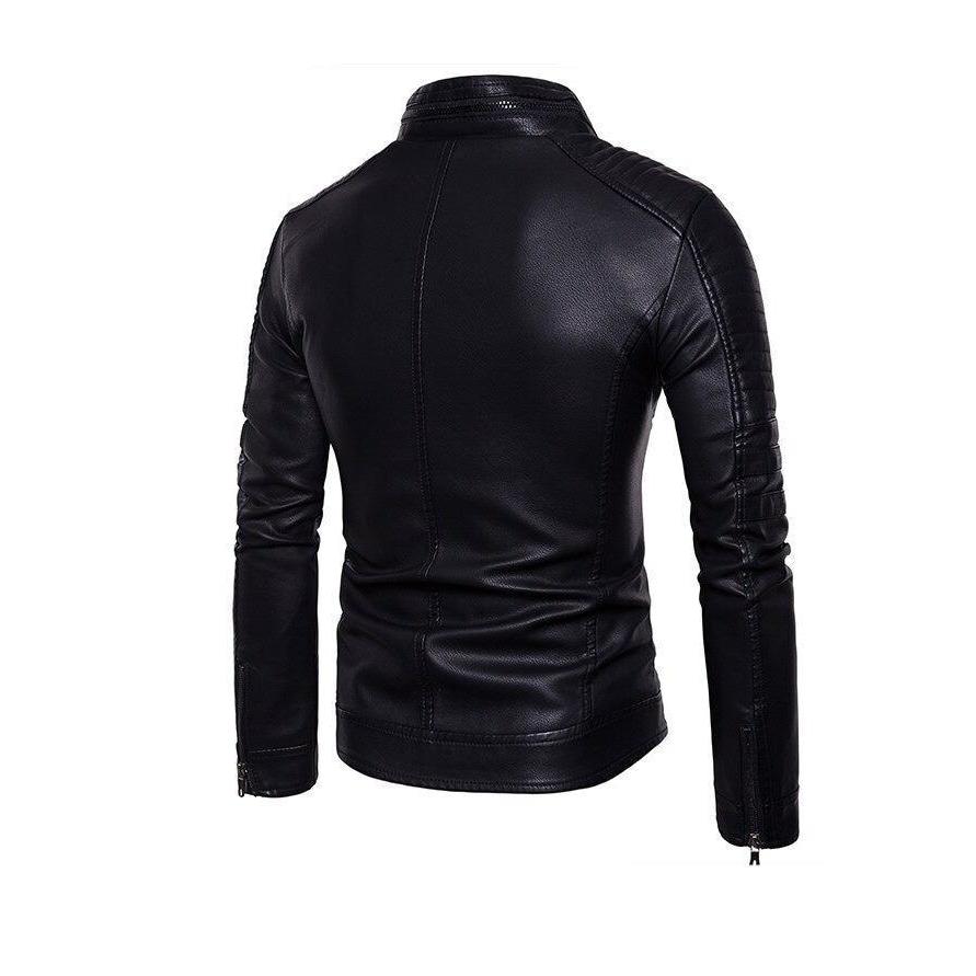 Jaqueta De Couro Americana Vintage