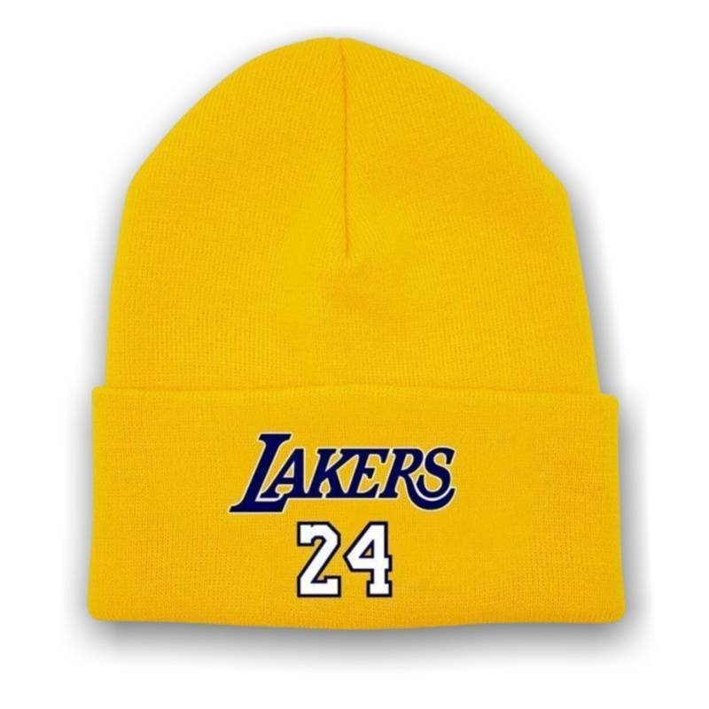 Gorro Amarelo Vintage Lakers
