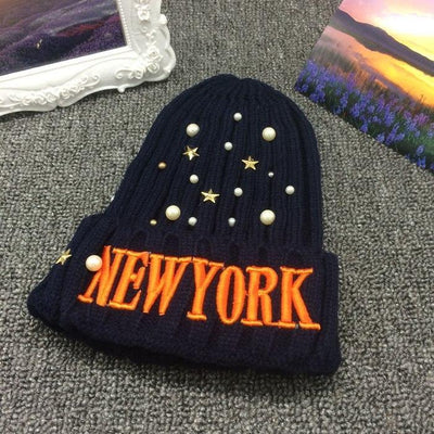 Gorro Feminino Vintage De Nova York