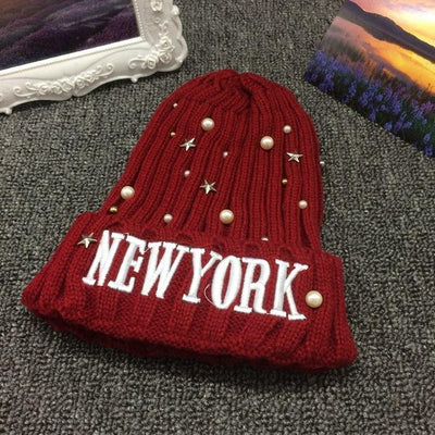 Gorro Feminino Vintage De Nova York