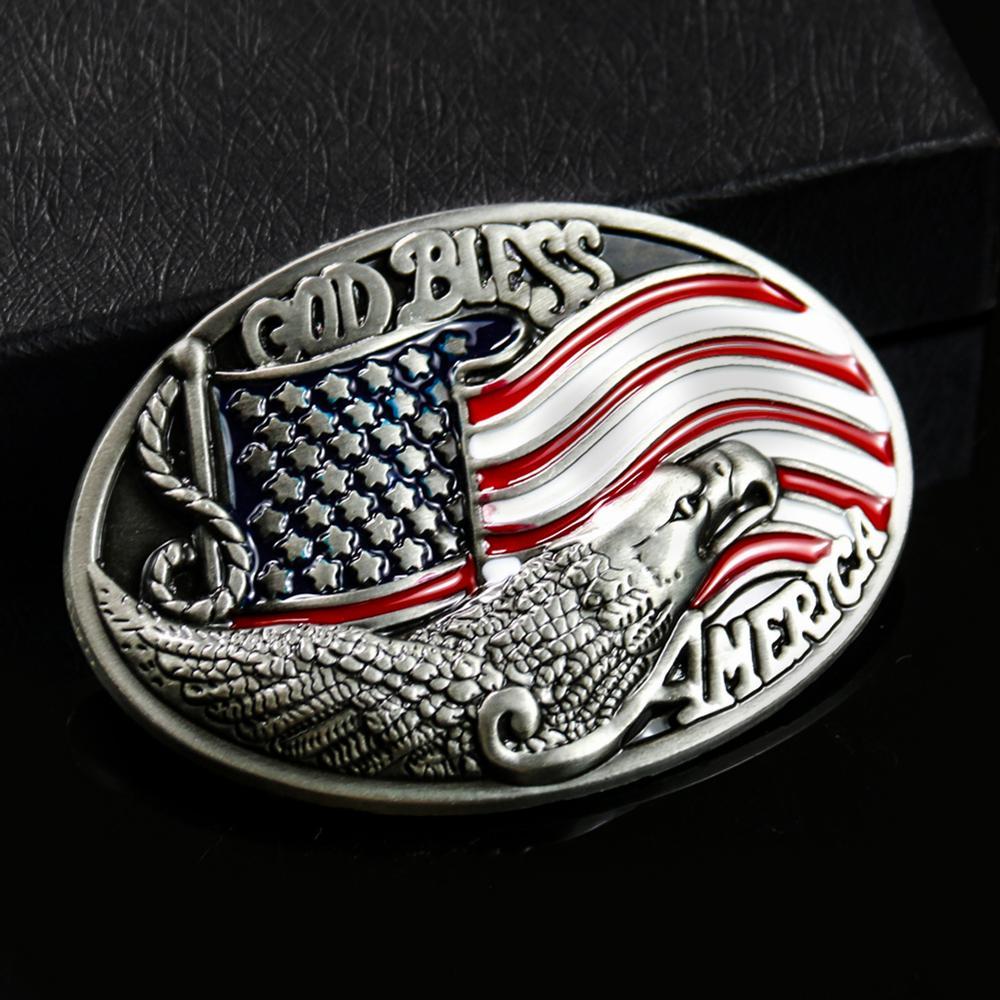 Fivela De Cinto Masculino Vintage Americano