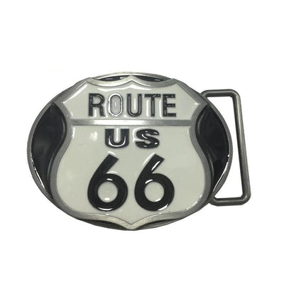 Fivela De Cinto Vintage Route 66